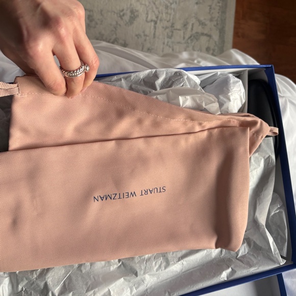 Stuart Weitzman Black Leather Boots - Size 12 - NEW IN BOX - Picture 2 of 9